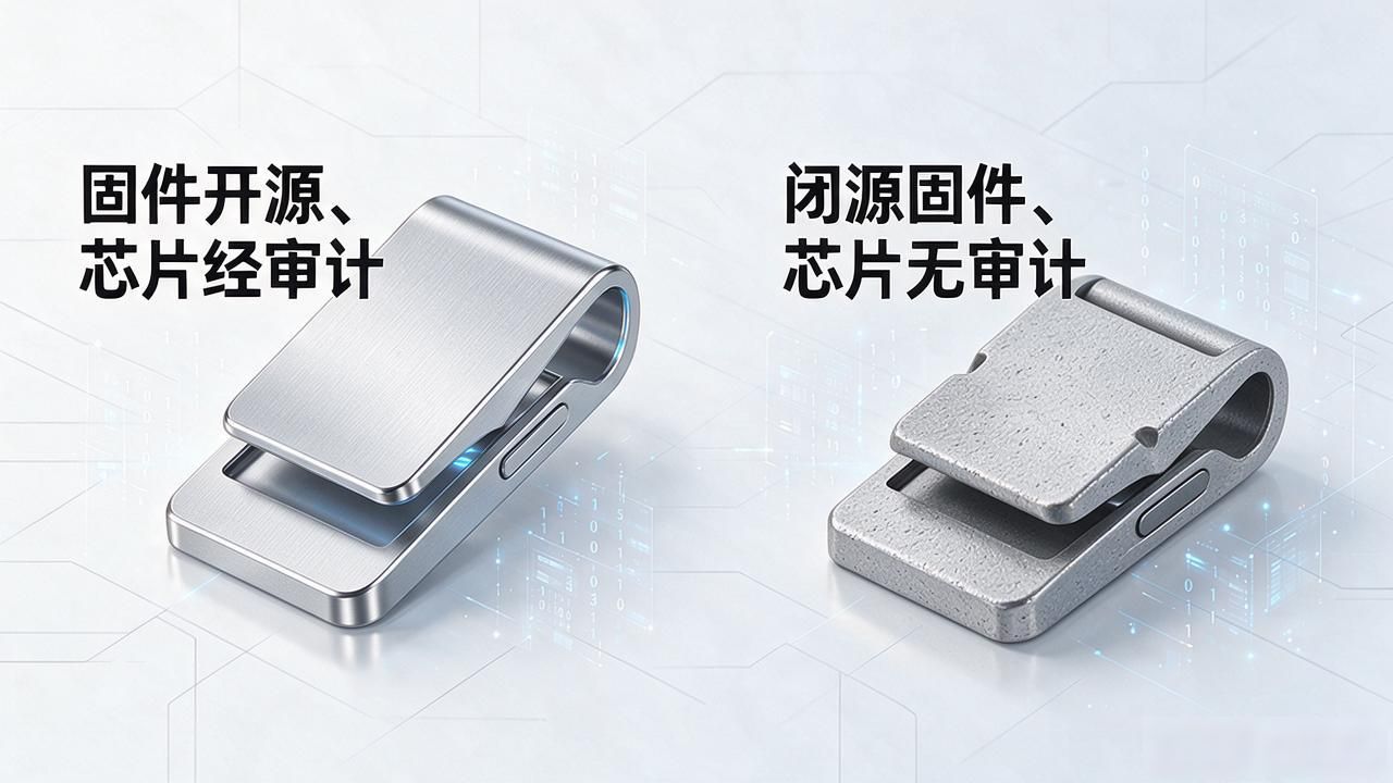 硬件钱包私钥保护机制_数字货币小夹_小夹固件开源审计重要性