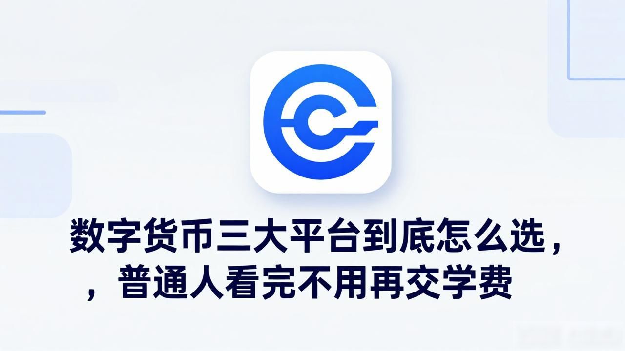 普通人如何选择数字货币交易平台_数字货币 三大平台_币安CoinbaseOKX三大平台对比分析