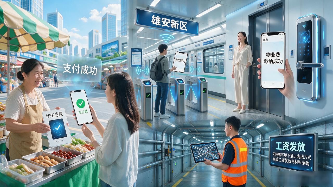 数字货币雄安试点_雄安新区试点数字货币_数字人民币城市治理
