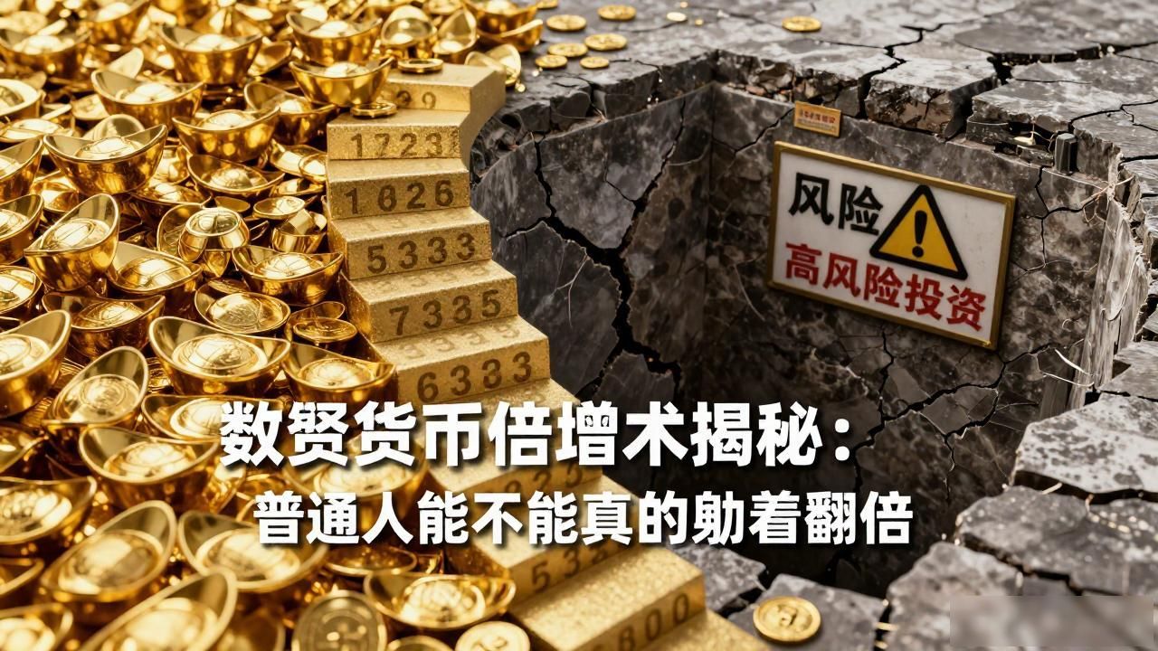 加密货币稳赚不赔投资风险_数字货币倍增学_币圈数字货币倍增学套路揭秘