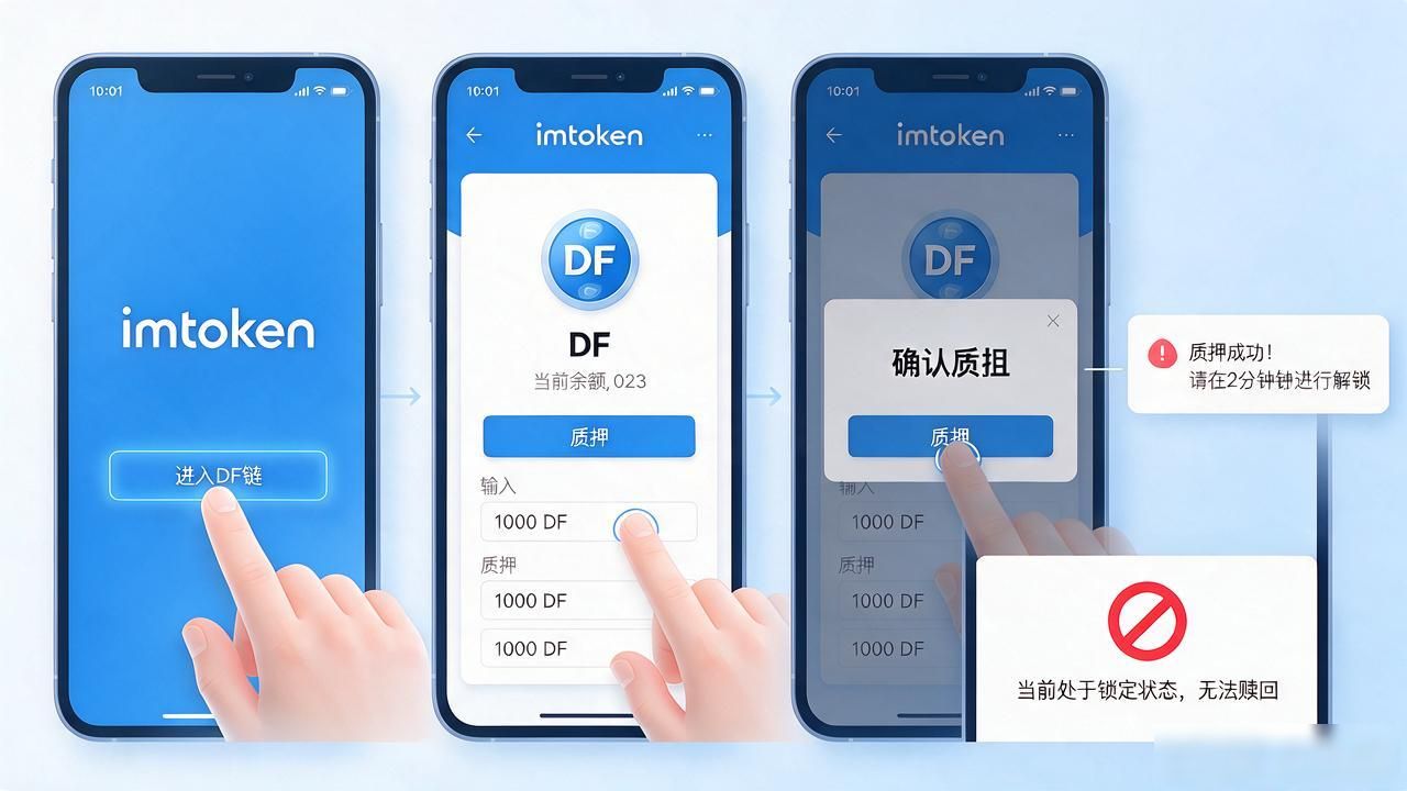 DF质押imtoken操作_imtoken钱包DF质押挖矿_DF锁定期年化收益