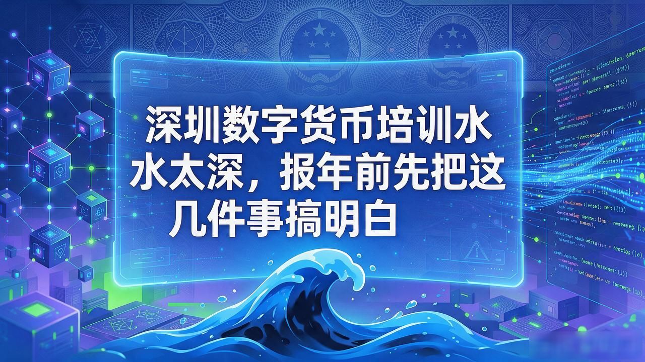 深圳数字货币培训_央行数字货币实操课程_深圳数字货币培训