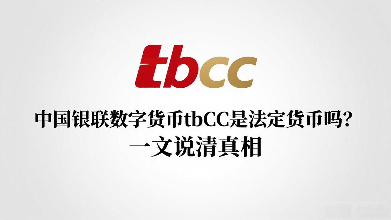 中国银联tbcc骗局_数字人民币e-CNY法定地位_中国银联数字货币tbcc是法定
